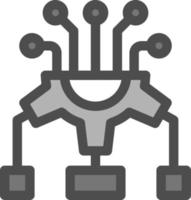 Automated Solutions Vector Icon Design