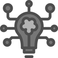 Deep Learning Vector Icon Design