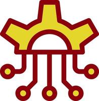 Neural Engineering Vector Icon Design