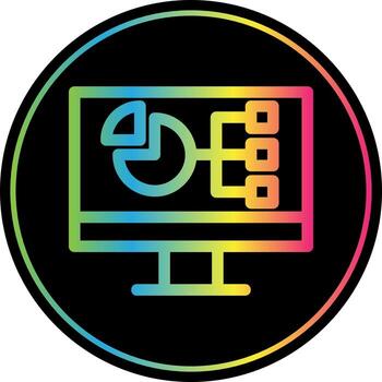 Data Visualization Vector Icon Design