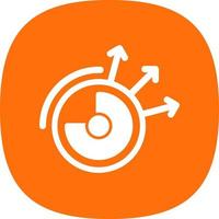 Detection of Regularities Vector Icon Design