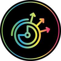 Detection of Regularities Vector Icon Design