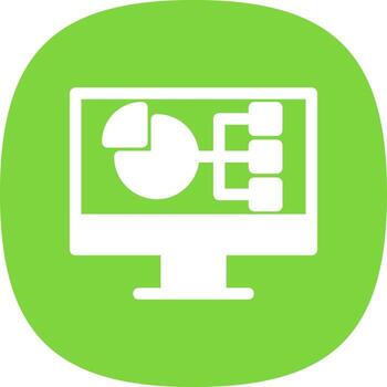 Data Visualization Vector Icon Design