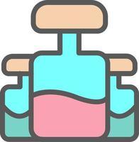 Vials Vector Icon Design