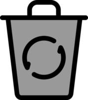 diseño de icono de vector de reciclaje