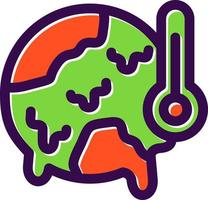 Climate Change Vector Icon Design