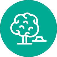 Deforestation Vector Icon Design
