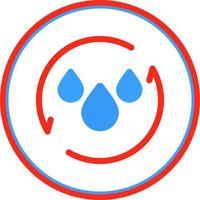 Save Water Vector Icon Design