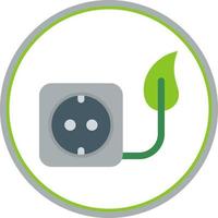 Eco Socket Vector Icon Design