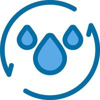 Save Water Vector Icon Design