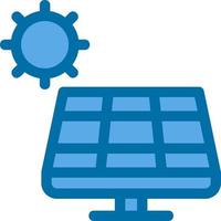 Solar Panel Vector Icon Design