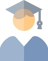 User Graduate Vector Icon Design