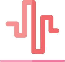 Wave Square Vector Icon Design