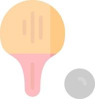 Table Tennis Vector Icon Design