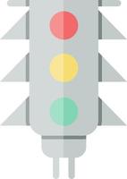 Traffic Light Vector Icon Design
