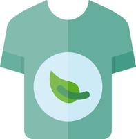 Eco Shirt Vector Icon Design