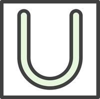 Underline Vector Icon Design