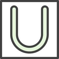 Underline Vector Icon Design