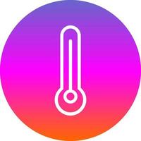 Thermometer Empty Vector Icon Design