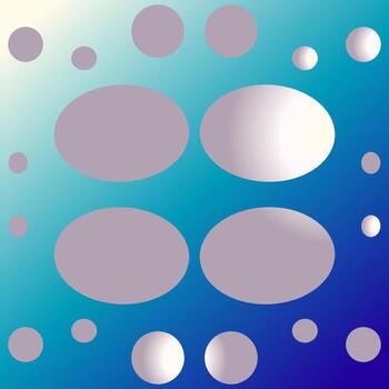 fondo abstracto con círculos vector