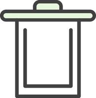 Trash Alt Vector Icon Design