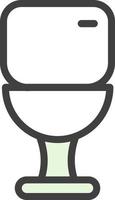 Toilet Vector Icon Design