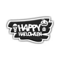 Happy halloween cartoon png