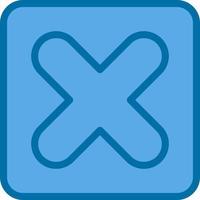 Delete Vector Icon Design