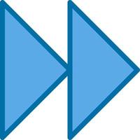 Forward Vector Icon Design