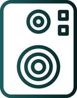Speaker Vector Icon Design