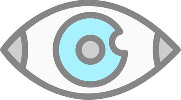 diseño de icono de vector de ojo