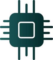 diseño de icono de vector de cpu