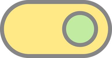 Toggle Right Vector Icon Design