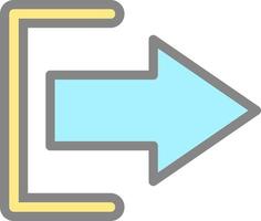 Log Out Vector Icon Design