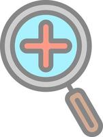 Zoom In Vector Icon Design