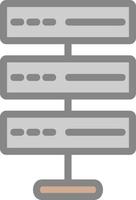 Server Vector Icon Design