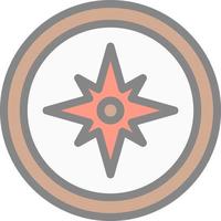 Compass Vector Icon Design