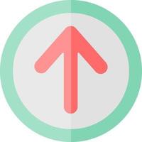 Arrow Up Vector Icon Design