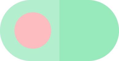 Toggle Left Vector Icon Design