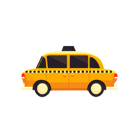 modern platt design av transport offentlig transportabel taxi för transport i stad. png
