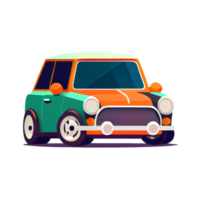 Modern flat design of Transport public transportable vehicle for transportation in city. png