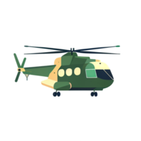 modern vlak ontwerp van vervoer openbaar vervoerbaar helikopter voor vervoer in stad. png