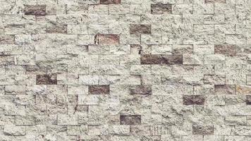 Different stone tiles background loop. Rocky cliff tile wall texture. video