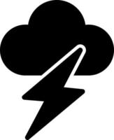 Lightning Vector Icon Design