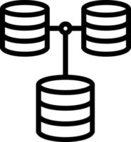 Database Vector Icon Design