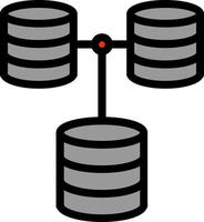 Database Vector Icon Design
