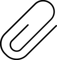Paperclip Vector Icon Design