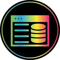 Data Interpretation Vector Icon Design