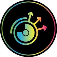 Detection of Regularities Vector Icon Design