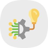 Machine Learning Vector Icon Design